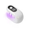 Nuevo Producto Transfronterizo Lámpara de Manicura Pequeña Sin Oscurecer las Manos Recargable Mini Portátil Lámpara Eléctrica de Horneado con Pantalla Máquina de Fototerapia de Secado Rápido