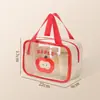 Bolsa de Natación Personalizada de Gran Capacidad, Separación Seco/Húmedo, Neceser y Bolsa de Maquillaje, Almacenamiento de Trajes de Baño Deportivos, Bolsa de Baño, Dibujos Animados de Doble Capa