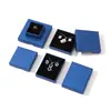 Caixa de Joias Transfronteiriça da Amazon Caixa Curta Fivela de Unha Caixa de Embalagem para Joias Caixa para Conjunto de Anel e Pingente Caixa de Papel com Tampa Céu e Terra