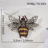 Broche de Pérola Abelha Inseto Diamante Sentido de Alto Padrão Pins de Nicho Corsage de Strass Feminino Acessórios de Vestuário de Alto Padrão