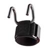 Placa de Acero Dominadas Fitness Booster Gancho Agarre Colgante Barra Horizontal Guantes de Tracción Dura Auxiliar Lumbar para Hombre Anti-deslizamiento