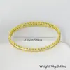Pulsera Creativa Europea y Americana Transfronteriza Nueva Pulsera Retro Dentada de Diamante Hebilla de Joyería en Vivo Pulsera de Engranajes para Mujer