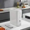 Balde de Arroz Medidor Pressável, Balde Selado à Prova de Umidade e Insetos para Armazenamento de Arroz na Cozinha, Tanque de Arroz de Grau Alimentício Suporta Dropshipping