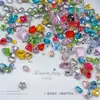 Rinestones para Uñas Artísticas de Soda Dulce de Moda Colores Mixtos Base Puntiaguda Cuadrados Gruesos Irregulares En Forma de Corazón Accesorios 3D para Uñas Venta al por Mayor