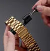 Ajusta el removedor de correa de reloj para interceptar y quitar la correa de acero para instalar la herramienta de reparación de reloj para cambiar el brazalete de metal con múltiples pines