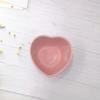 Plato Pequeño de Cerámica, Plato para Salsa, Bol para Postre, Plato Pareja Corazón Rosa, Plato Creativo de Estrella de Cinco Puntas para el Hogar, Plato para Salsa de Soja y Vinagre