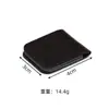 Marcador de página magnético rectangular de cuero transfronterizo, Portafolio para seguimiento de lectura de libros DIY, Portafondos magnéticos fuertes