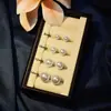 Pendientes Lisos de Perla Pura 999 de 8 mm a 14 mm, Pendientes Redondos y Brillantes de Perla Blanca Australiana, Modernos y Versátiles para Ropa de Trabajo