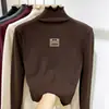 Nova Blusa Térmica de Fleece com Gola Meia-Alta para Meninas Estilo Outono/Inverno para Crianças de Tamanho Médio a Grande Versátil Casual Quente Blusa com Detalhe na Orelha