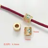 Cor esmalte ouro areia boas ações amendoim framboesa contas de pingente corda trançada diy material de acessórios com contas