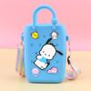 Fabricante Bolso Cruzado de Playa Lindo Bolso de Mano para Niños DIY Bolso de Hombro de Silicona Perforada para Mujeres Almacenamiento Ins Costero Venta al por Mayor