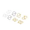 Cuentas de Colores Duraderos Chapadas en Oro de 18 Quilates con Broche de Color Dorado S Broche Pulsera Collar Conector Final Accesorios para Joyería Hechos a Mano DIY B60A