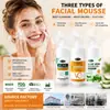 Comércio Exterior Vc Mousse de Limpeza Cúrcuma Limpador Facial Aloe Vera Melaleuca Limpador Anti-Acne Removedor de Maquiagem Limpador Produtos de Limpeza para Pele