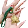 Regalo de Navidad Llavero de Oro Puro 999 para Atraer Riqueza, Cadena para Teléfono Móvil, Colgante para Bolso, Recuerdo de Empresa