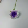 Flor de Rosa de Lana Tejida a Mano con Punta Transfronteriza Mueble Terminado Puesto de Mercado Nocturno Ramo Tejido a Crochet de Lana