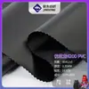 Tecido Oxford de nylon imitação 420D com PVC, tecido de poliéster fiado de nylon imitação 420 com PVC para bolsas, bolsas de mão e equipamentos de exterior