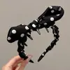 Faixa de cabelo antiderrapante com dentes estilo francês para mulheres, adequada para maquiagem e lavar o rosto, uso diário, presilha alta para cabelo, acessório de cabelo