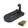 Pedal de Degrau Universal para Porta de Carro em Liga de Alumínio, Degrau de Dobradiça de Porta de Veículo Antiderrapante com Almofada Protetora de Silicone, Apoio de Pé Portátil para Rack de Teto de SUV e Ferramenta Quebra-Vidro de Emergência