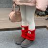 Medias para niños con forro polar, gruesas, para otoño e invierno, leggings para niñas, ropa exterior de invierno para bebés, pantalones largos