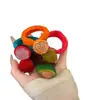 Diadema Linda de Frutas Dongdaemun de Corea del Sur, Diadema Versátil para Primavera y Verano, Colorida de Alta Elasticidad, Anillo de Toalla para el Cabello No Dañino, Accesorio para el Cabello