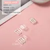 Alça de Ombro Fosca Invisível Fivela de Plástico Transparente Anti-Marca Sutiã Feminino Fina Sexy Alça de Sutiã Acessórios