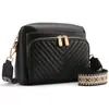 Bolso Cruzado Nuevo Estilo Comercio Exterior con Rombo Texturizado para Mujer, Bolso de Hombro Versátil de Moda, Correa Ancha Casual al Hombro, Bolso Grande de Capacidad para Mujer