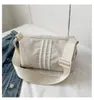 Bolso de Hombro de Moda Nuevo al por Mayor Estilo Coreano Moderno Casual para el Trabajo Bolso Cruzado de Nailon Pequeño Cuadrado Mochila Individual para Hombre y Mujer