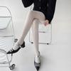Amo leggings retro de patrón oscuro primavera y otoño delgadas micro-transparentes pantimedias color sólido exterior pantalones de terciopelo al por mayor