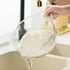 Nuevo Lavadero Multifuncional para Arroz, Colador con Drenaje para Uso Doméstico, Colador para Lavar Arroz, Lavadero para Arroz, Recipiente para Frutas, Cesta para Lavar Verduras, Herramienta de Drenaje