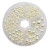 700 PCs ABS no hole multi tamanho redondo imitação pérola acessórios acessórios de cabelo roupas DIY caixa de decoração