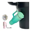 Venta Caliente Copa Stanley 40 oz Diseño Tridimensional Mini Taza Llavero Mochila Escolar Colgante para Botella de Agua Lápiz Labial