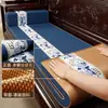 Cojín de sofá de secuoya, alfombrilla de asiento refrescante de doble cara para verano, estilo chino nuevo, adecuado tanto para invierno como para verano, base de sofá de madera maciza, antideslizante, hecho a medida