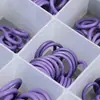 270 piezas moradas 18 anillos de sellado de goma de nitrilo para aire acondicionado de coche caja de reparación de anillos O de aire acondicionado