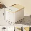 Cubo de arroz para el hogar sellado a prueba de insectos a prueba de humedad 20 jin de alta gama de grado alimenticio tarro de almacenamiento de harina caja de cubo de arroz almacenamiento de arroz y harina