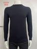 Fábrica de suéteres Da Lang venta al por mayor otoño e invierno marrón cuello medio manga larga simple casual suéter pullover suéter básico hombre