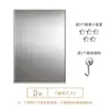 Acero Inoxidable Bauhaus DIY Magnético Decorativo Pintura Imán para Refrigerador Foto Creativa Pared Ambiente Sala de Estar Entrada Pared Arte