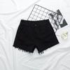 Nova Chegada Shorts Jeans Femininos de Cintura Alta com Buracos Verão plus size Gordo M Solto Emagrecimento Largo Rave