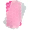 Molde de Cubitos de Hielo de Silicona para Uso Doméstico, Molde de Hielo de 37 Cavidades, Charola de Cubitos de Hielo de Silicona, Molde de Cubitos de Hielo de Panal