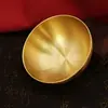 Cuenco de Agua para el Hogar Cuenco de Bronce para Ofrendas Decoración del Hogar Cuenco de las Cien Bendiciones Cuenco de Cobre Pulido para Ofrendas Cuenco de las Ocho Ofrendas Cuenco de Tributo Personalizado