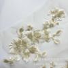 20 Cores Lantejoulas Laminadas Flor de Magnólia Renda Bordada Aplique DIY Vestido de Casamento Acessórios para Headwear e Performance de Palco