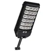 Lâmpada Solar Transfronteiriça Lâmpada de Pátio Externa Luz Forte Lâmpada de Rua Longa Duração da Bateria Impermeável Iluminação LED Sensor de Corpo Humano