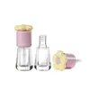 Productos en Stock: Tapa con Forma de Flor, Botella Trapezoidal, Tubo de Brillo de Labios de 4 ml, Envase para Brillo de Labios, Material de Empaque de Tubo Vacío de Plástico