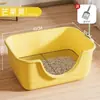 Bañera inodoro para perros, inodoro para perros de acero inoxidable, caja de arena anti-excrementos para perros, artículos para mascotas, inodoro para perros al por mayor