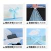 Mosquitero para Litera de Dormitorio, Cama Individual de Dormitorio Encriptada, Para Uso Doméstico a Prueba de Mosquitos, Cama Doble sin Instalación