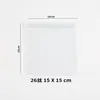 Bolsa Transparente Autocierre PVC Joyería Joyería Anti-oxidación Empaque de Almacenamiento Bolsa Pulsera Pulsera Pulsera Sellada Bolsa Sellada