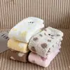 Meias de coral fleece infantis para pais e filhos Inverno 3-12 anos rosto sorridente biscoitos de chocolate sem calcanhar sem fiapos meias para dormir