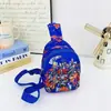 Bolsa de Peito Infantil Estilo Novo 2026, Porta-Moedas de Desenho Animado Estiloso para Meninos, Bolsa Transversal Casual da Moda, Bolsa Pequena para Exterior