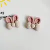 Polvo khachi chica conejo fresa cereza caramelo resina accesorios funda para teléfono móvil taza de agua pasador material para joyería DIY