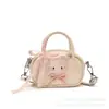 Bolso Bandolera Pequeño con Lazo Dulce para Mujer, Nuevo Bolso Cuadrado Pequeño de Estilo Coreano de Nicho de Alta Gama 2026, Bolso para Teléfono Móvil