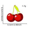Fruta Fresa Cereza Venta al por Mayor Calcomanías de Tela Accesorios Decorativos Lindo Infantil Dibujos Animados Parche Bordado Joyería Parche Bordado Eléctrico